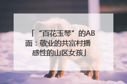 “百花玉琴”的AB面：敬业的共富村播 感性的山区女孩