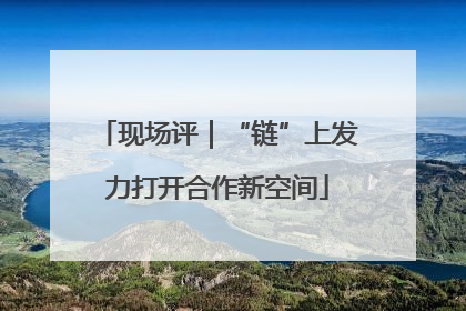 现场评｜“链”上发力打开合作新空间