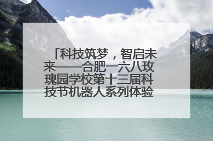 科技筑梦，智启未来——合肥一六八玫瑰园学校第十三届科技节机器人系列体验赛燃动校园