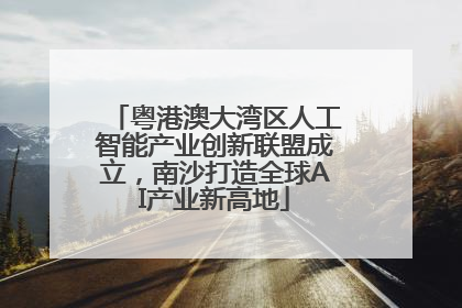 粤港澳大湾区人工智能产业创新联盟成立，南沙打造全球AI产业新高地