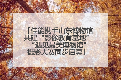 佳能携手山东博物馆共建“影像教育基地” “遇见最美博物馆”摄影大赛同步启幕
