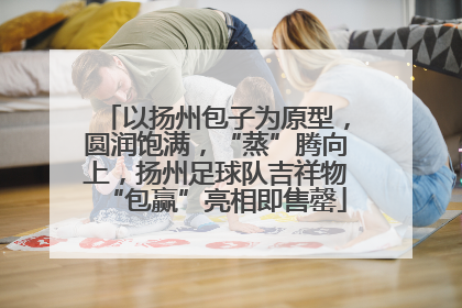 以扬州包子为原型，圆润饱满，“蒸”腾向上，扬州足球队吉祥物“包赢”亮相即售罄