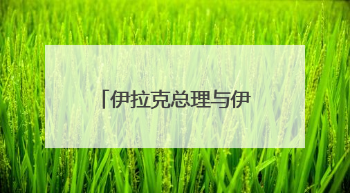 伊拉克总理与伊朗总统通电话 伊朗总统称伊斯兰国家须统一立场