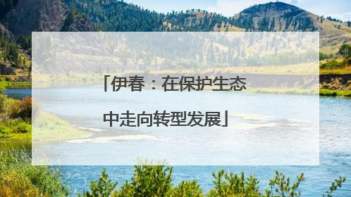 伊春：在保护生态中走向转型发展
