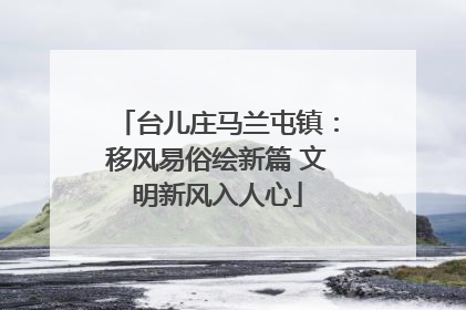 台儿庄马兰屯镇：移风易俗绘新篇 文明新风入人心