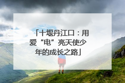 十堰丹江口：用爱“电”亮天使少年的成长之路