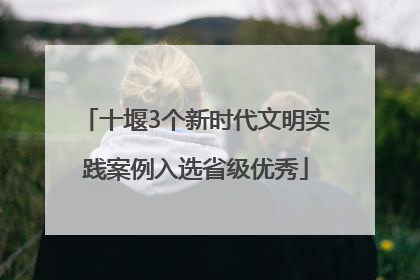十堰3个新时代文明实践案例入选省级优秀
