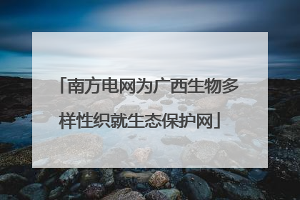 南方电网为广西生物多样性织就生态保护网