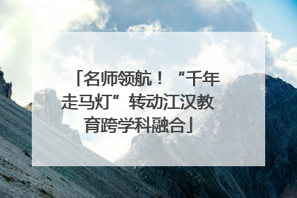 名师领航！“千年走马灯”转动江汉教育跨学科融合