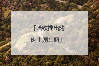 哈铁推出烤肉主题车厢