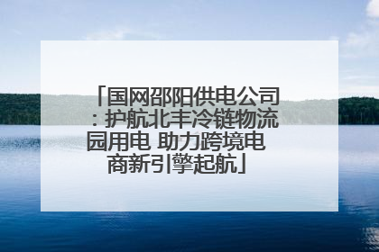 国网邵阳供电公司：护航北丰冷链物流园用电 助力跨境电商新引擎起航