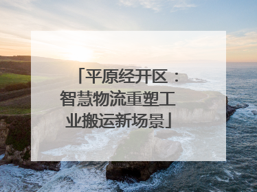平原经开区：智慧物流重塑工业搬运新场景