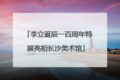 李立诞辰一百周年特展亮相长沙美术馆