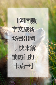 河南数字文旅新场景出圈，快来解锁热门打卡点→