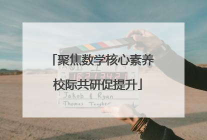 聚焦数学核心素养 校际共研促提升