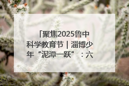 聚焦2025鲁中科学教育节｜淄博少年“泥潭一跃”：六一节里的勇气勋章