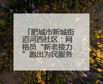 肥城市新城街道河西社区：网格员“新老接力”跑出为民服务“加速度”