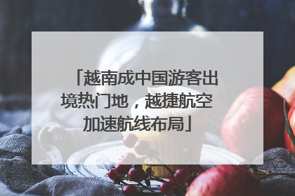 越南成中国游客出境热门地，越捷航空加速航线布局