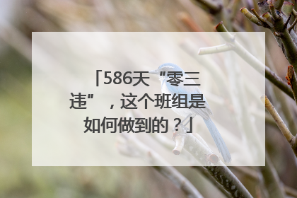 586天“零三违”，这个班组是如何做到的？