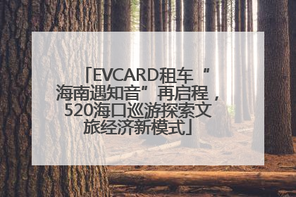 EVCARD租车“海南遇知音”再启程，520海口巡游探索文旅经济新模式